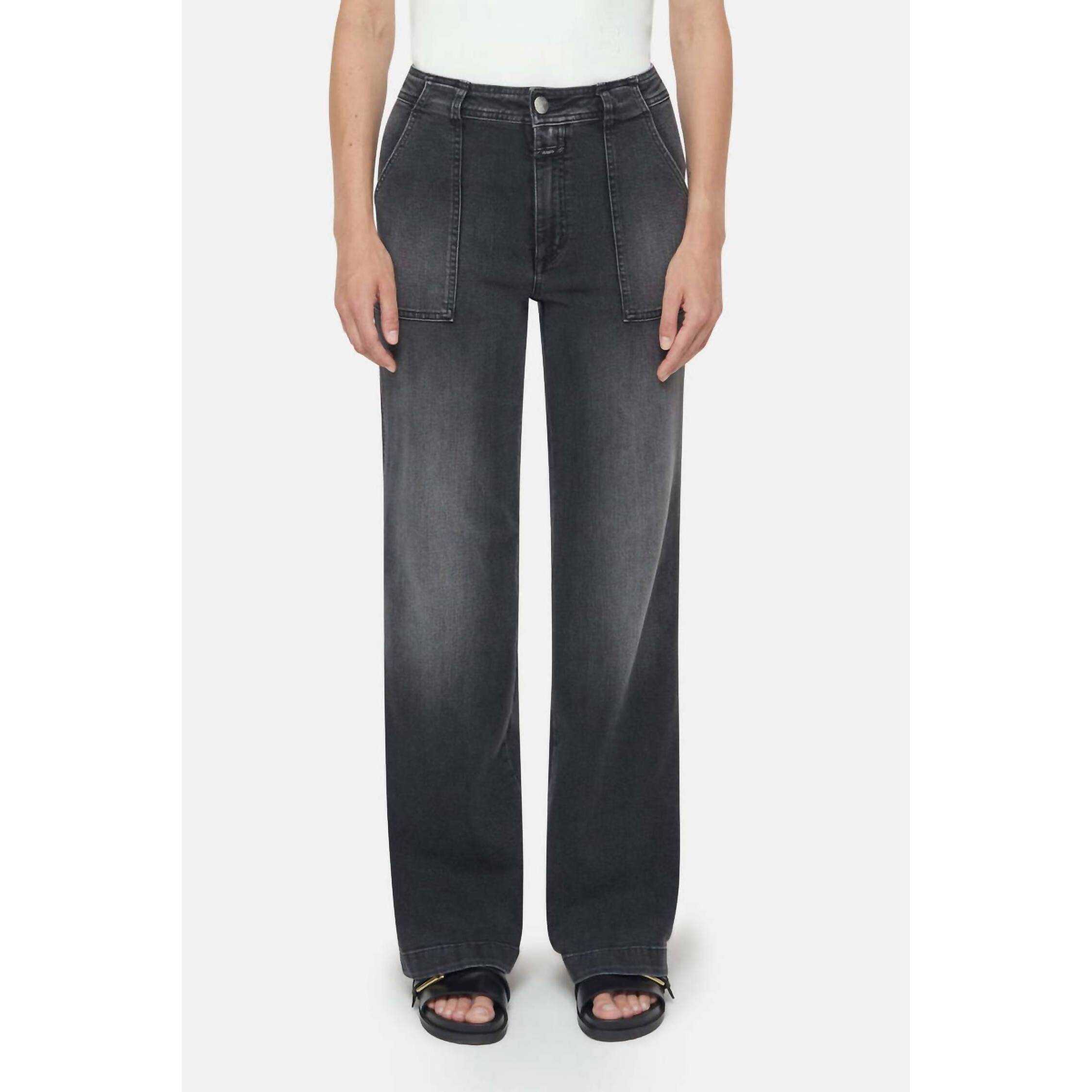 New Closed Aria Jeans In Dark Grey